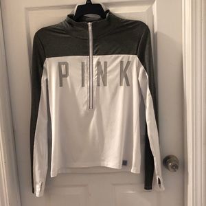 PINK VICTORIA’S SECRET ULTIMATE HALF ZIP LARGE